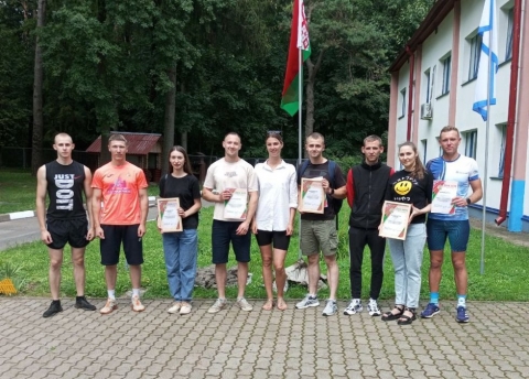 Команда Чериковского РОВД заняла второе место в областных соревнованиях по легкоатлетическому кроссу
