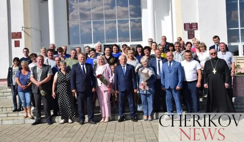 Чериковские коммунальники отметили 75-летие своего предприятия