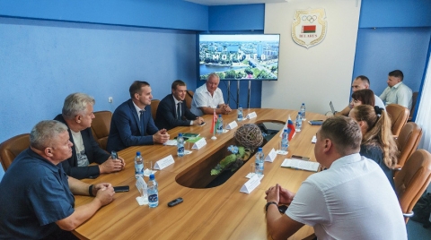 Могилевская и Астраханская области будут укреплять связи в сфере спорта и туризма