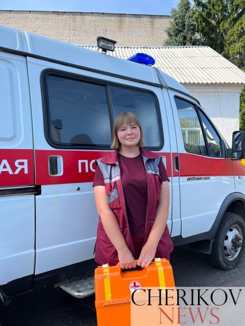 Молодой фельдшер скорой помощи о том, как ее приняла Чериковская ЦРБ
