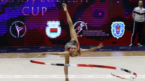 В Минске завершился международный турнир по художественной гимнастике на призы Марины Лобач