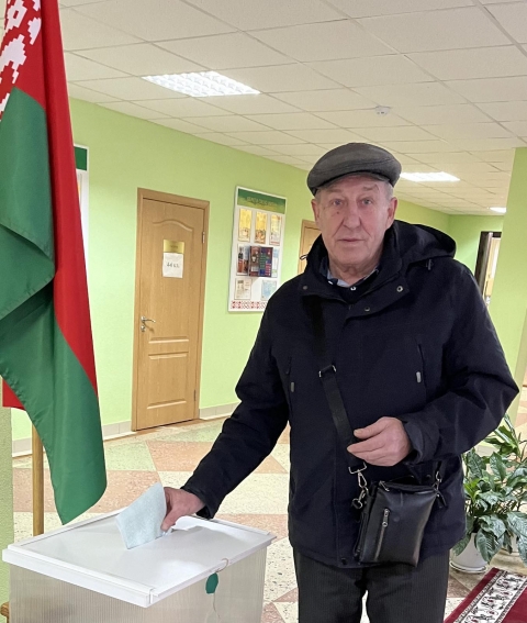 «Я всегда хожу на выборы. И считаю это делом настоящего патриота, человека, который любит свою страну и желает ей только лучшего»