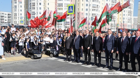 В Могилеве открыли завершающую третью очередь дороги-дублера ул.Якубовского-Загородное шоссе