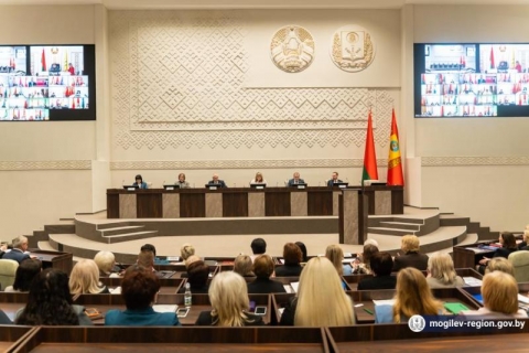 В Могилевском облисполкоме прошло расширенное заседание коллегии комитета по труду, занятости и соцзащите