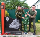 Участники патриотического автопробега возложили цветы к памятному знаку пограничникам в Черикове