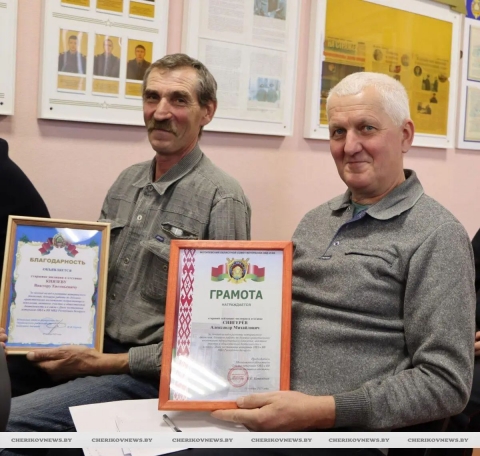 Традиции чтим, опыт применяем: в Чериковском РОВД чествовали ветеранов милиции