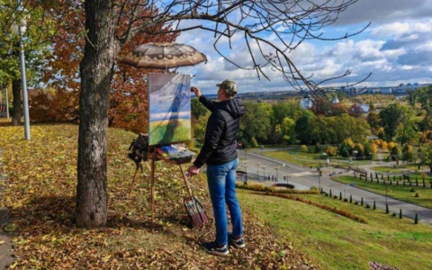 Международный пленэр по живописи собрал в Могилеве художников из разных стран
