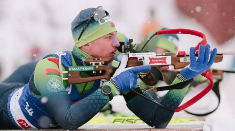 Белько выиграл спринт на чемпионате страны по биатлону