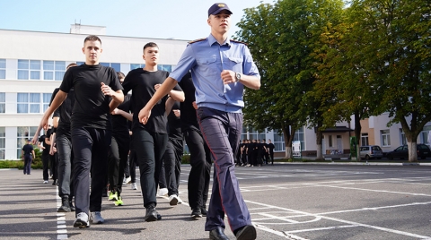 «Пусть мои дети гордятся мной, как я своим отцом». Курсанты Могилевского института МВД о своем выборе